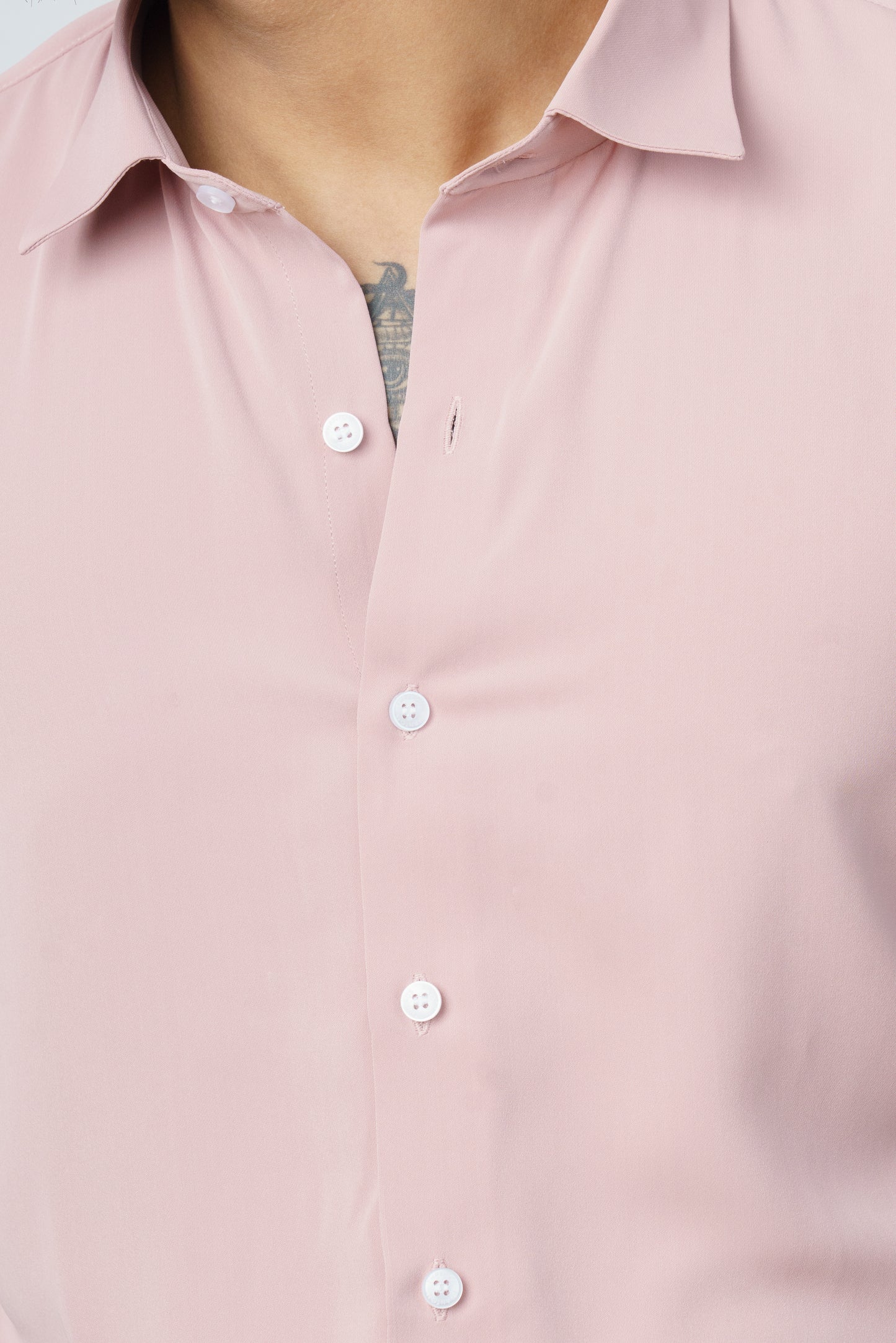 Light Pink plain soft shirt