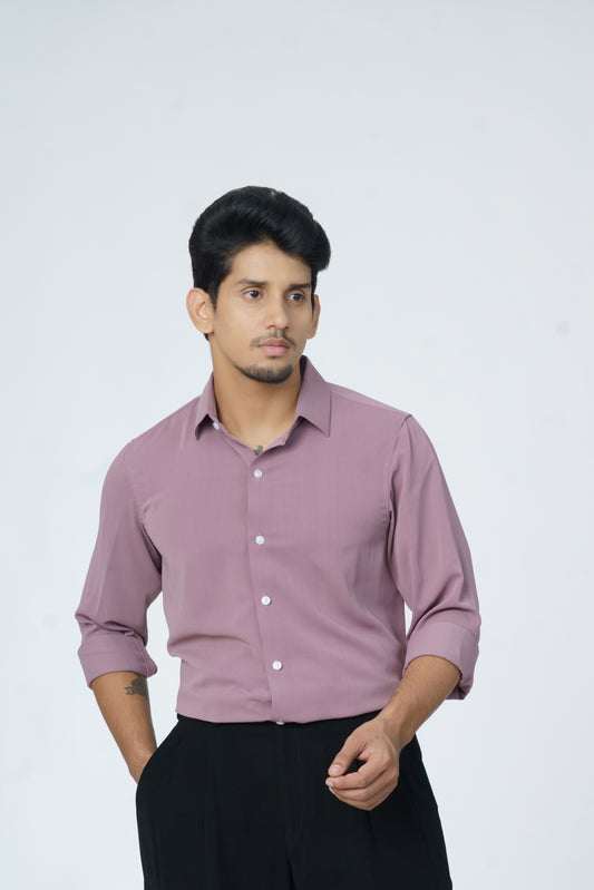 Pink plain soft shirt