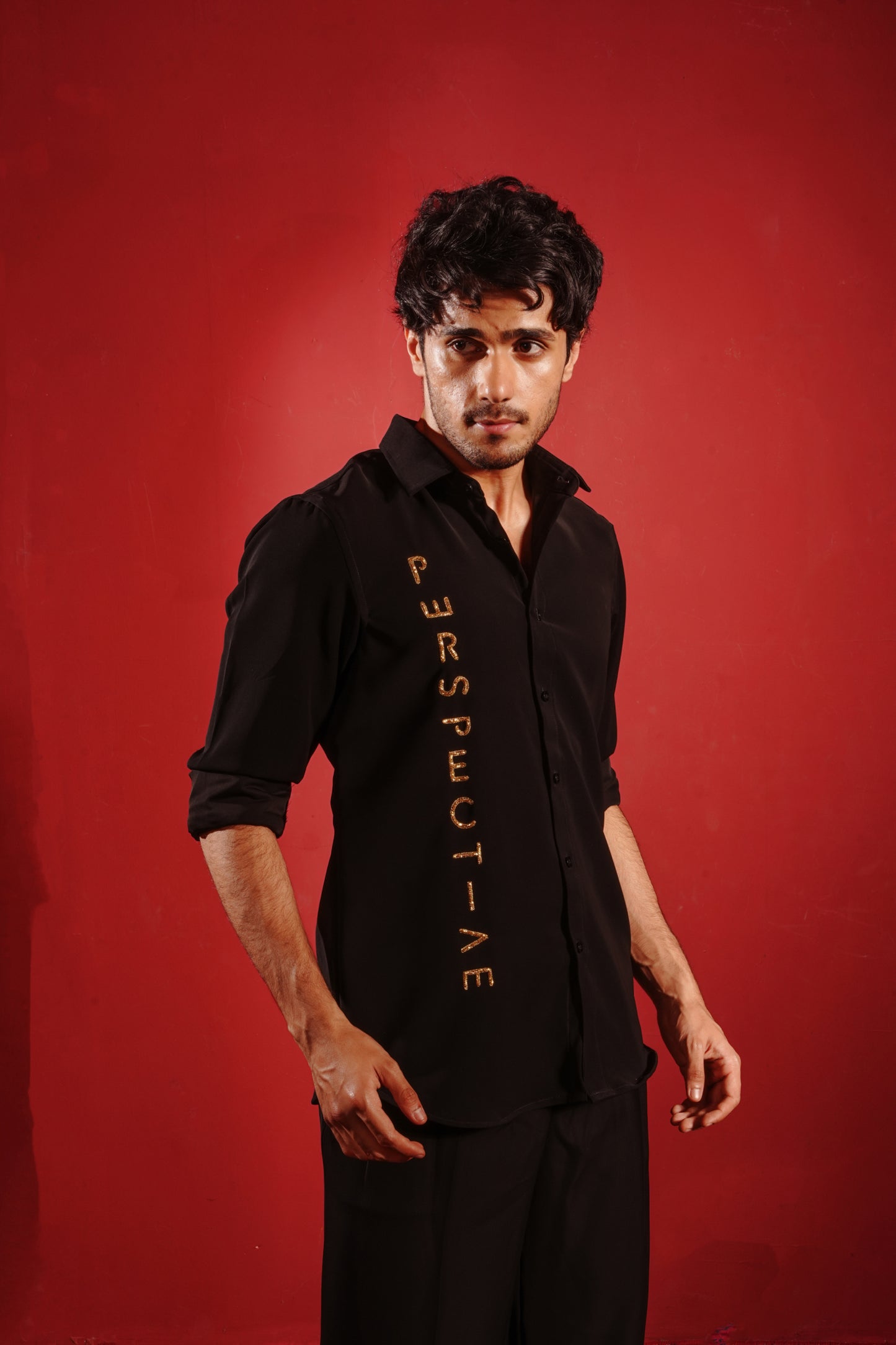 Perspective Black Shirt